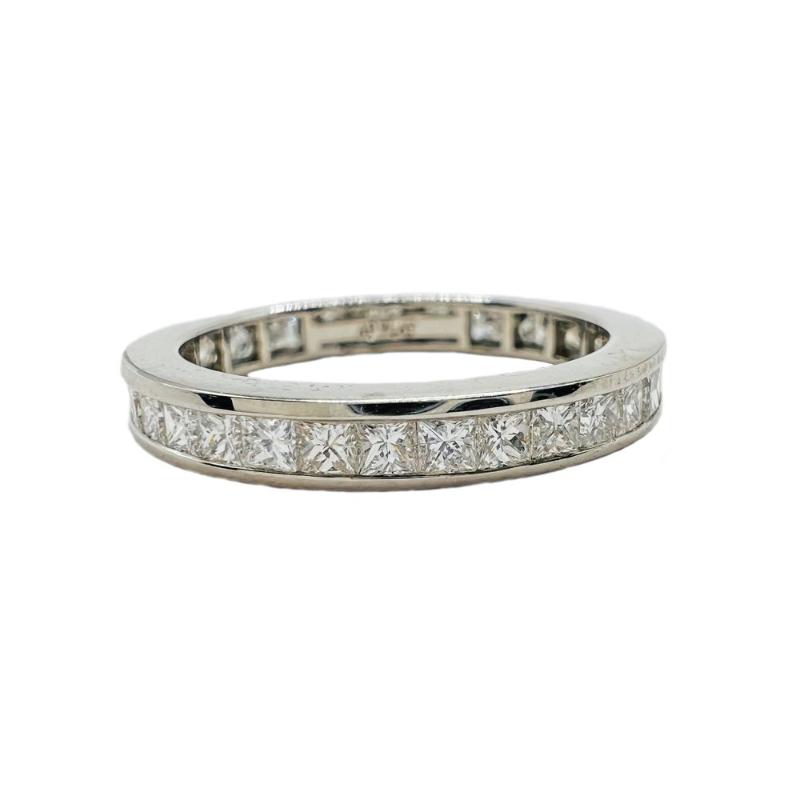 Channel-Set Princess-Cut Eternity Band